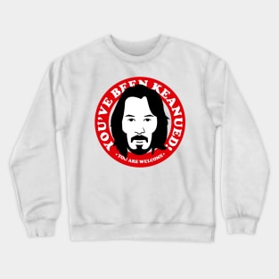 Keanued RED Crewneck Sweatshirt